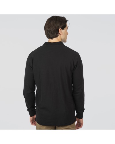 REBASE POLO 252.RPS-3055 PURE BLACK