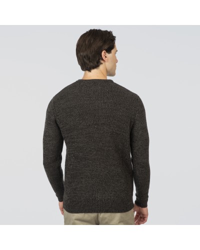 REBASE  KNIT 252.RKNIT-8040 BLACK GREY