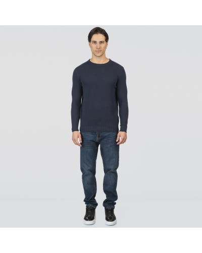 REBASE  KNIT 252.RKNIT-8036 BLUE MARINE