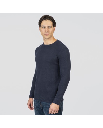 REBASE  KNIT 252.RKNIT-8036 BLUE MARINE