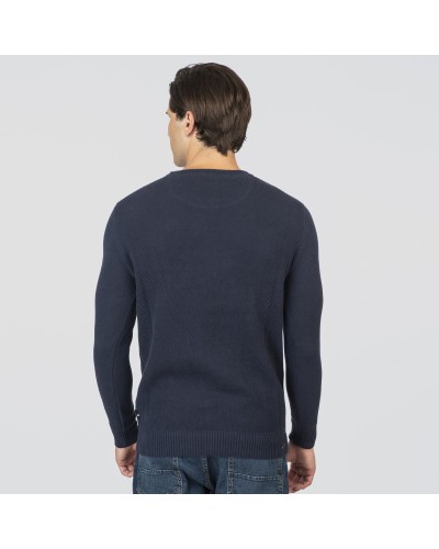 REBASE  KNIT 252.RKNIT-8036 BLUE MARINE