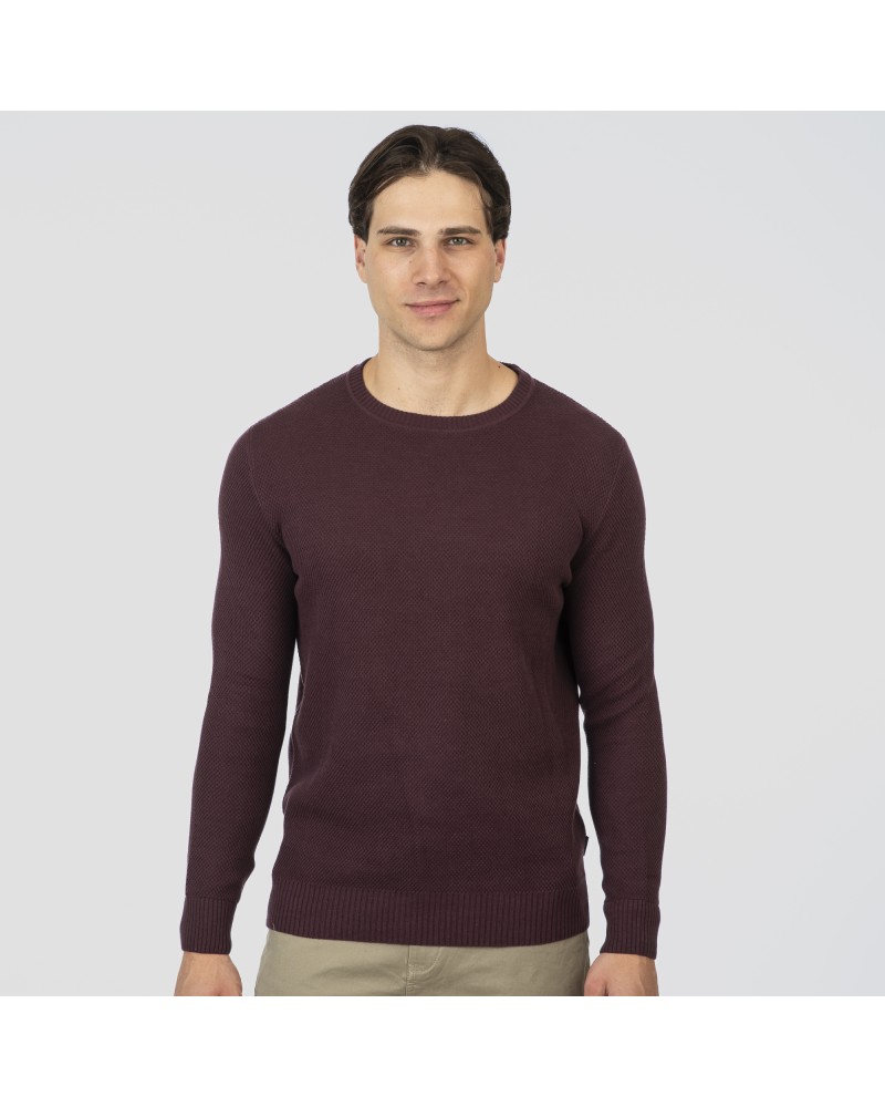 REBASE  KNIT 252.RKNIT-8036 AUBERGINE