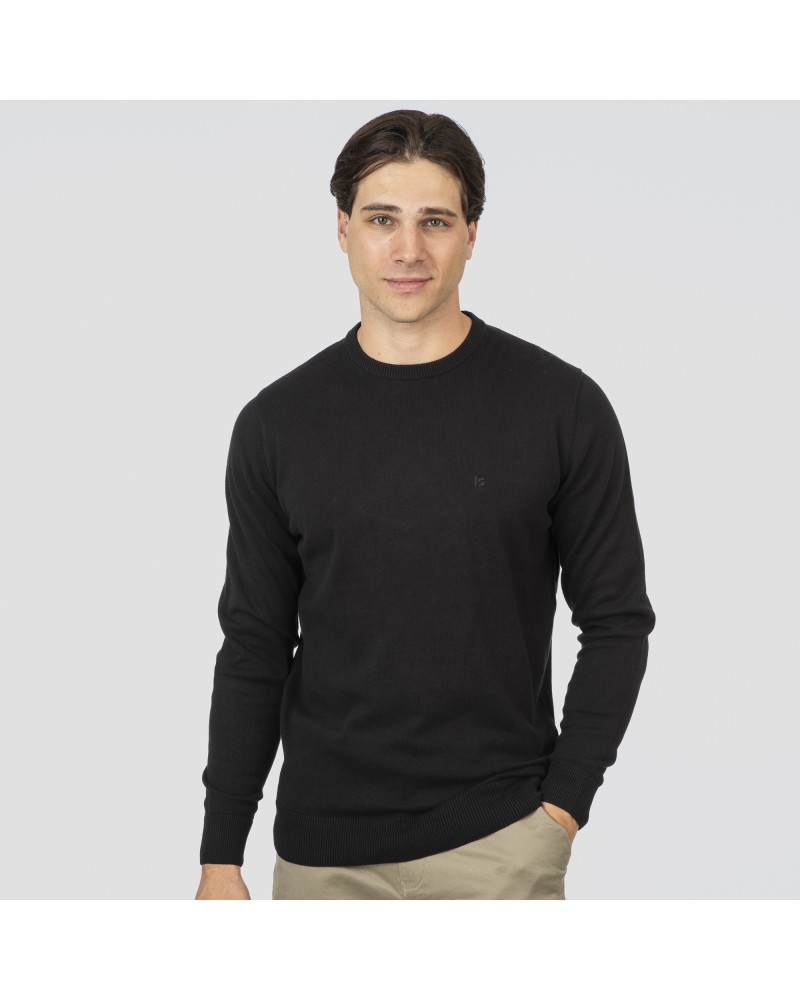 REBASE KNIT 252.RKNIT-8030 PURE BLACK