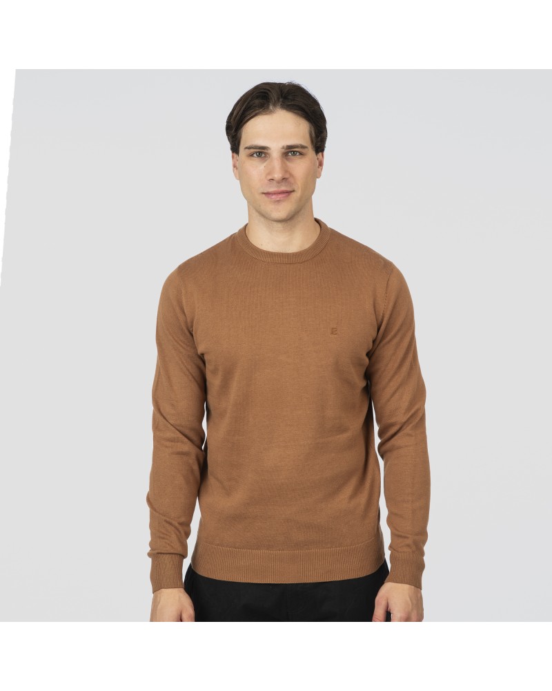 REBASE KNIT 252.RKNIT-8030 CAMEL