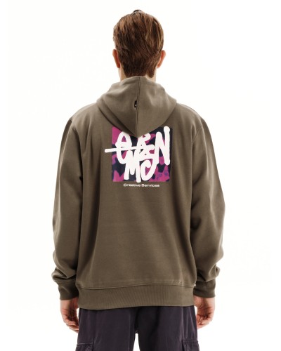 EMERSON HOODIE 252.EM20.40 DUSTY OLIVE