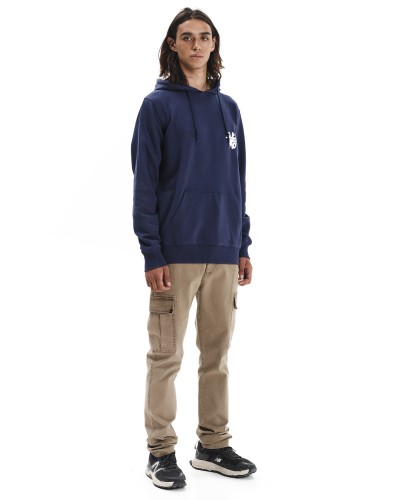 EMERSON HOODIE 252.EM20.40 DUSTY ROYAL