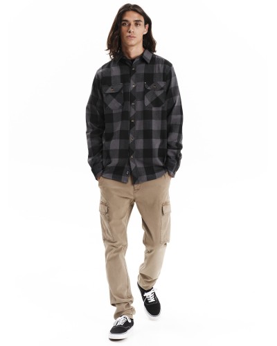 EMERSON SHIRTS 252.EM60.80	D.GREY/BLACK