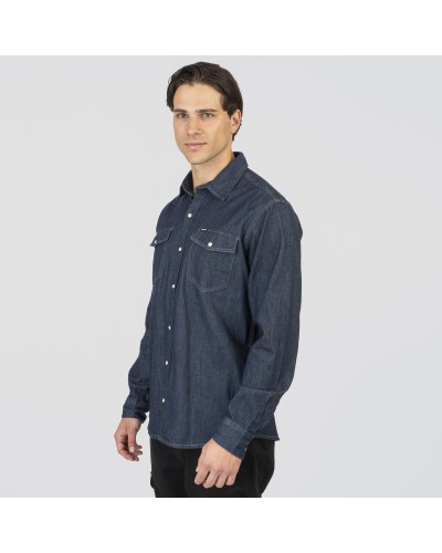 REBASE SHIRT 252.RDS-5111 DARK BLUE DENIM