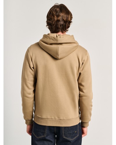 STAFF ZIP HOODIE FRANCO 64-102.054 CAPPUCCINO