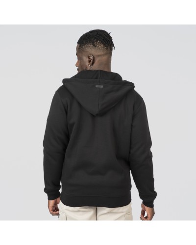 REBASE ZIP HOODIE 252.RTOP-1062 PURE BLACK