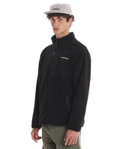EMERSON ZIP FLEECE 252.EM290.27 BLACK