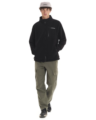 EMERSON ZIP FLEECE 252.EM290.27 BLACK