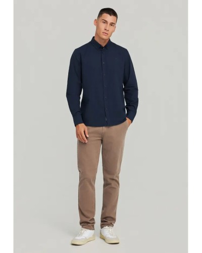 FUNKY BUDDHA SHIRT FBM012-002-05	DK NAVY