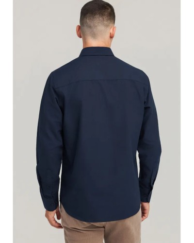 FUNKY BUDDHA SHIRT FBM012-002-05	DK NAVY