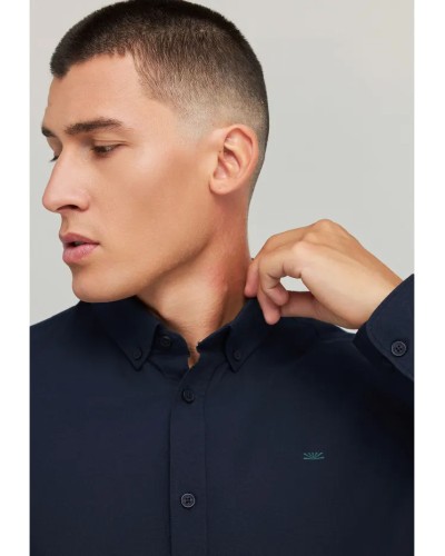 FUNKY BUDDHA SHIRT FBM012-002-05	DK NAVY