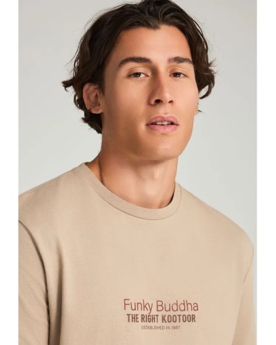 FUNKY BUDDHA LONGSLEEVE FBM012-003-07 LT CIGAR