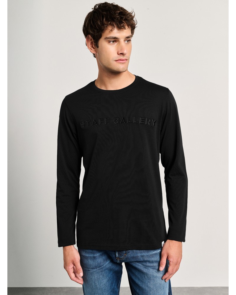STAFF LONGSLEEVE DARWIN 64-301.054 BLACK