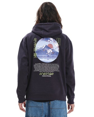 EMERSON HOODIE 252.EM20.27 MIDNIGHT