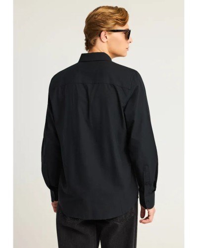 FUNKY BUDDHA SHIRT FBM012-002-05	BLACK
