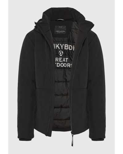 FUNKY BUDDHA JACKET FBM012-015-01 BLACK