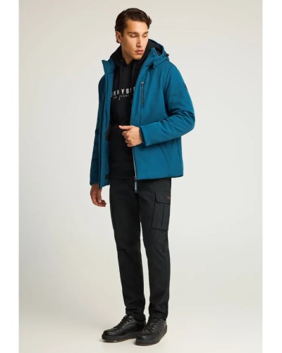 FUNKY BUDDHA JACKET FBM012-015-01 INDIAN TEAL