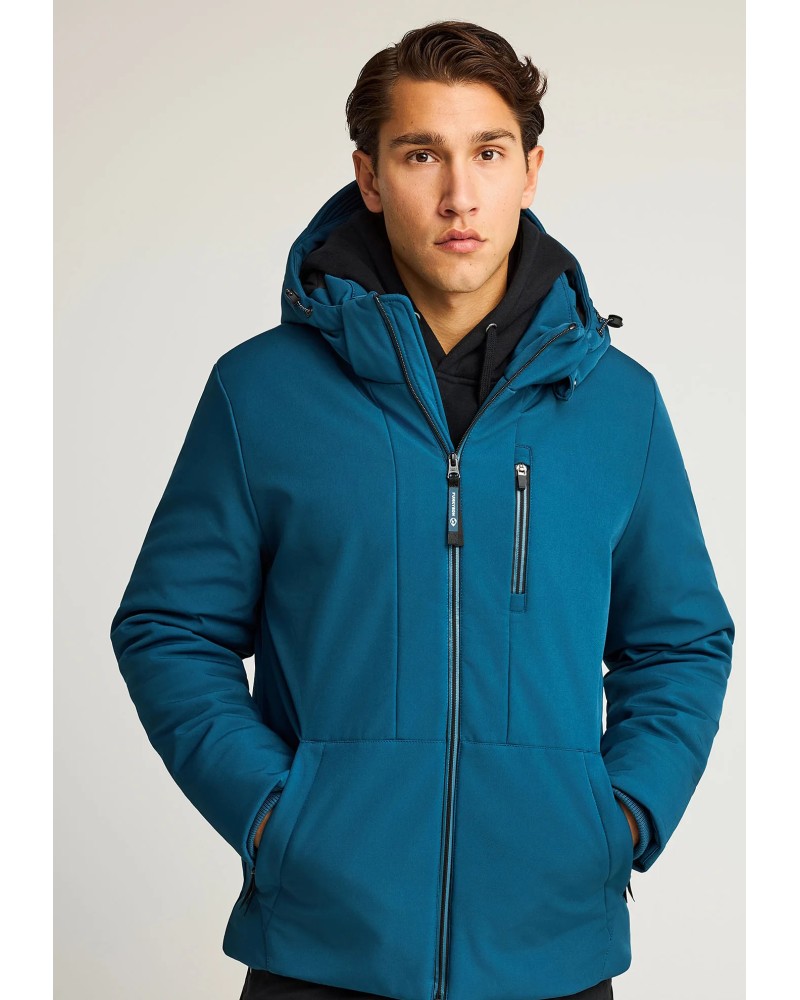 FUNKY BUDDHA JACKET FBM012-015-01 INDIAN TEAL