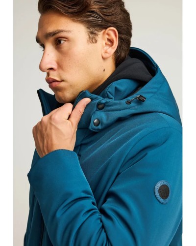 FUNKY BUDDHA JACKET FBM012-015-01 INDIAN TEAL