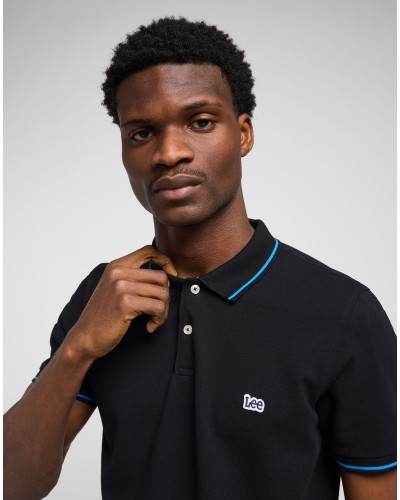 LEE PIQUE POLO L61ARL01 BLACK