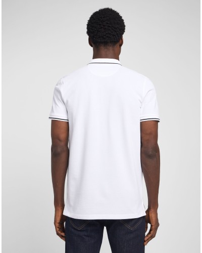 LEE PIQUE POLO L61ARLLJ BRIGHT WHITE