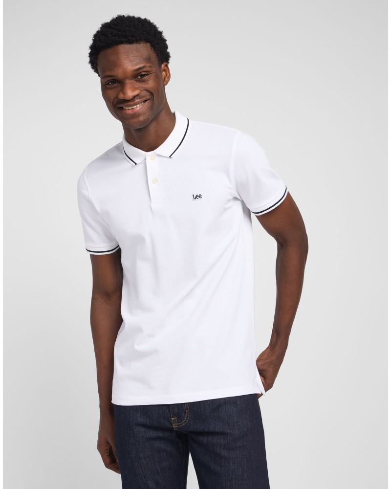 LEE PIQUE POLO L61ARLLJ BRIGHT WHITE