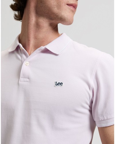 LEE	PIQUE POLO LIGHT ICY PINK