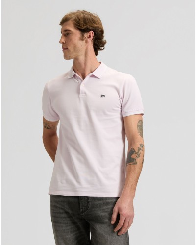 LEE	PIQUE POLO LIGHT ICY PINK