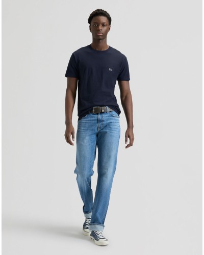 LEE	T-SHIRT SS PATCH LOGO TEE NAVY