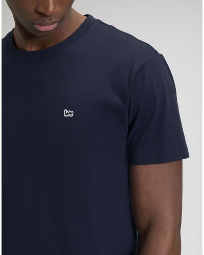 LEE	T-SHIRT SS PATCH LOGO TEE NAVY