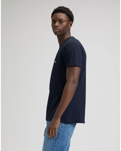 LEE	T-SHIRT SS PATCH LOGO TEE NAVY