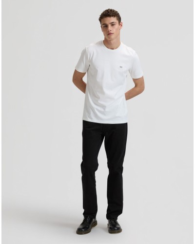 LEE	T-SHIRT SS PATCH LOGO TEE WHITE