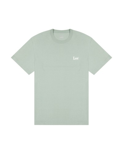 LEE	T-SHIRT SS SMALL LOGO TEE DESERT SAGE