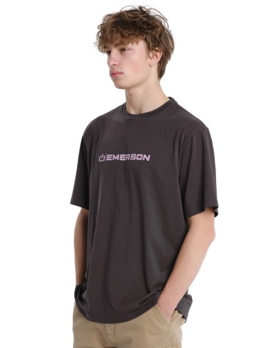 EMERSON T-SHIRT 261.EM33.03 CHARCOAL