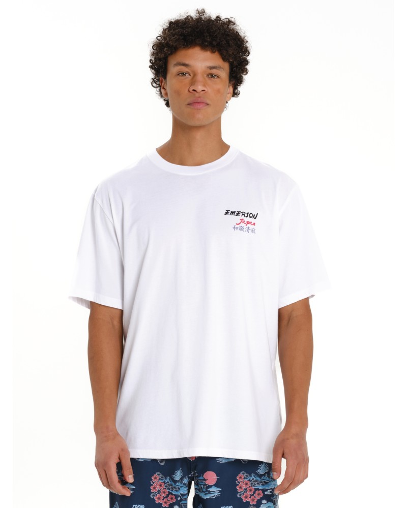 EMERSON T-SHIRT 261.EM33.50 WHITE