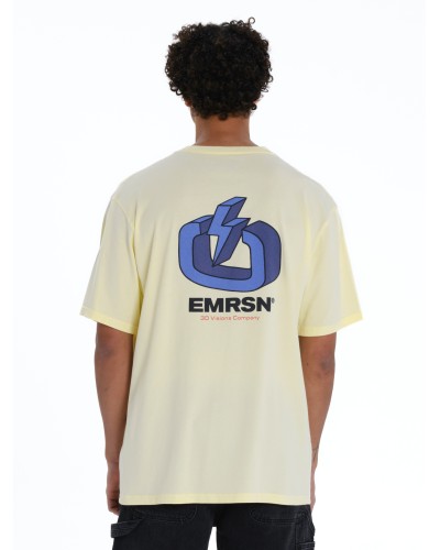 EMERSON T-SHIRT 261.EM33.08 PALE YELLOW