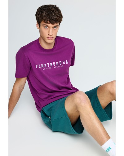 FUNKY BUDDHA	SWEAT SHORTS	FBM013-050-03 MEDITERRANEA