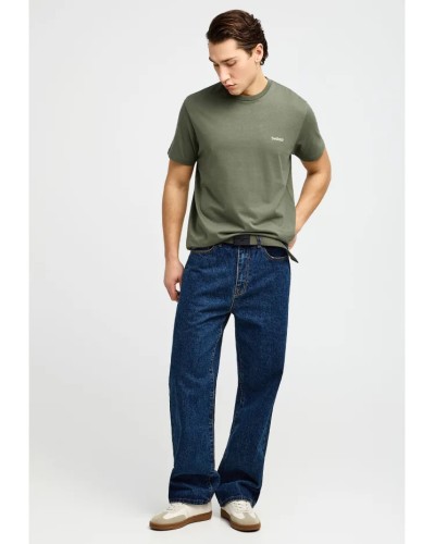 FUNKY BUDDHA T-SHIRT FBM013-001-04 DEEP FOREST