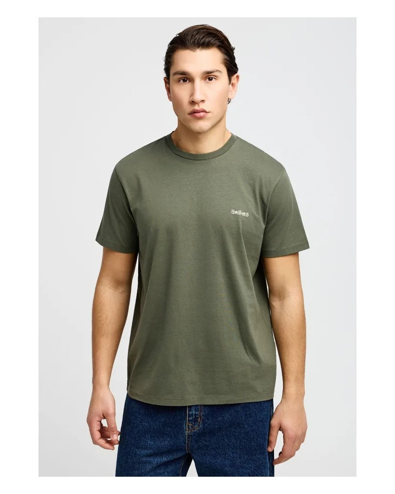 FUNKY BUDDHA T-SHIRT FBM013-001-04 DEEP FOREST