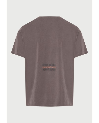 FUNKY BUDDHA T-SHIRT FBM013-045-04 MOON MIST