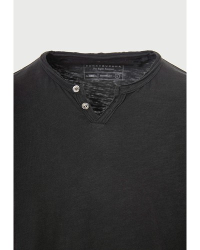 FUNKY BUDDHA T-SHIRT FBM013-004-04 BLACK