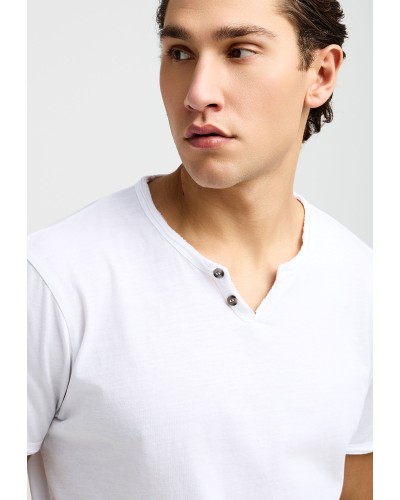 FUNKY BUDDHA T-SHIRT FBM013-004-04 WHITE