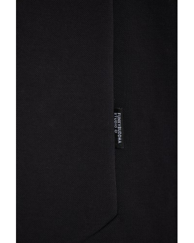 FUNKY BUDDHA SWEAT SHORTS	FBM013-055-03 BLACK