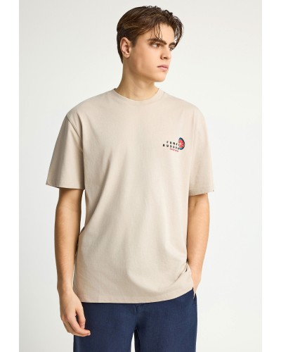 FUNKY BUDDHA T-SHIRT FBM013-087-04 FOG