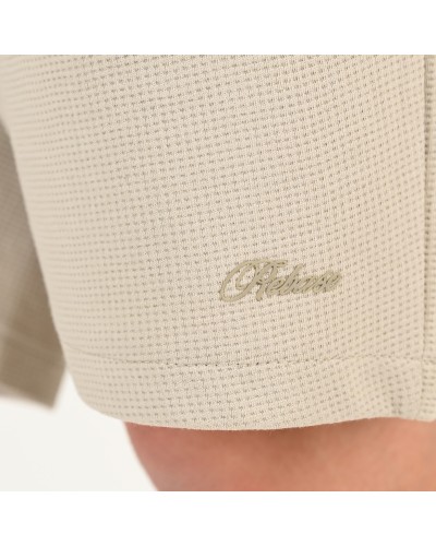 REBASE SWEAT SHORTS	261.RMS-6028 STONE BEIGE