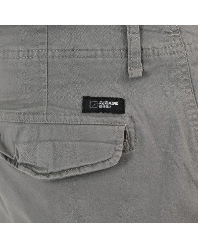 REBASE CARGO SHORTS	261.RMSHO-7030 LT CHARCOAL